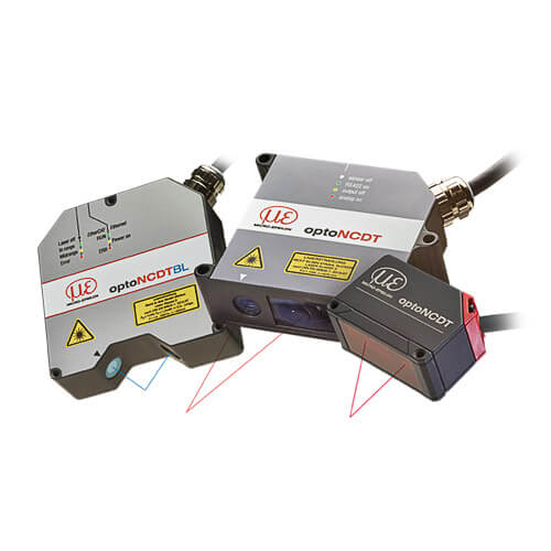 Laser sensors for displacement, distance and position
